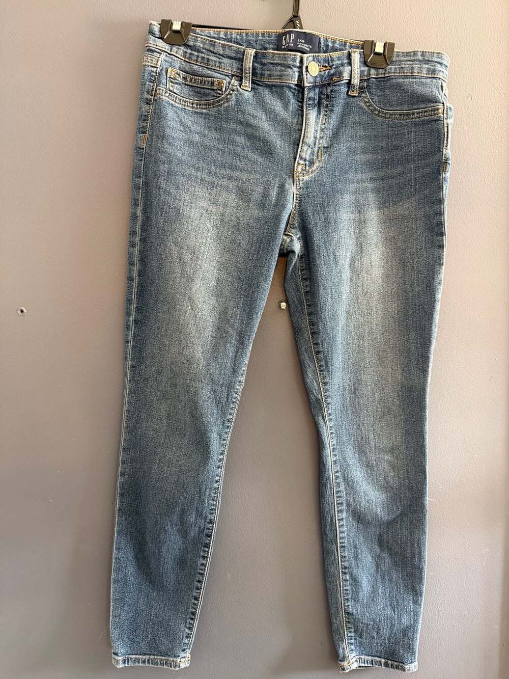 GAP Denim Favorite Jegging Medium Wash Skinny Jeans Size 6/28